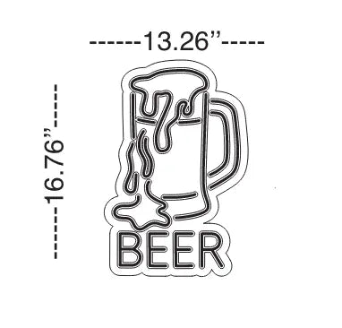 Beer Glowing Signs Studio