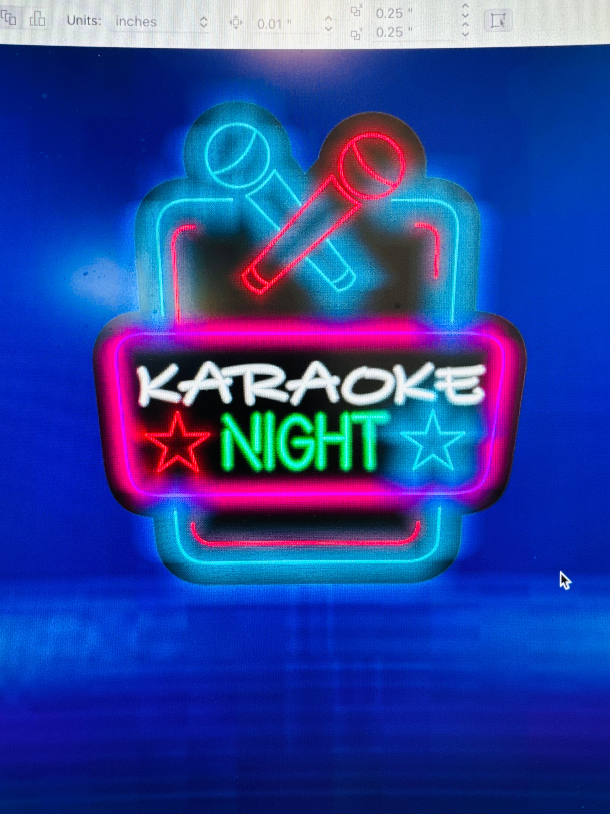 Karaoke Night neon sign Glowing Signs Studio