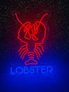 Lobster neon sign Glowing Signs Studio