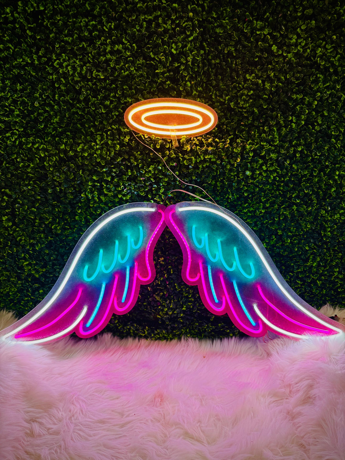Neon Flex small Wings Glowing Signs Studio